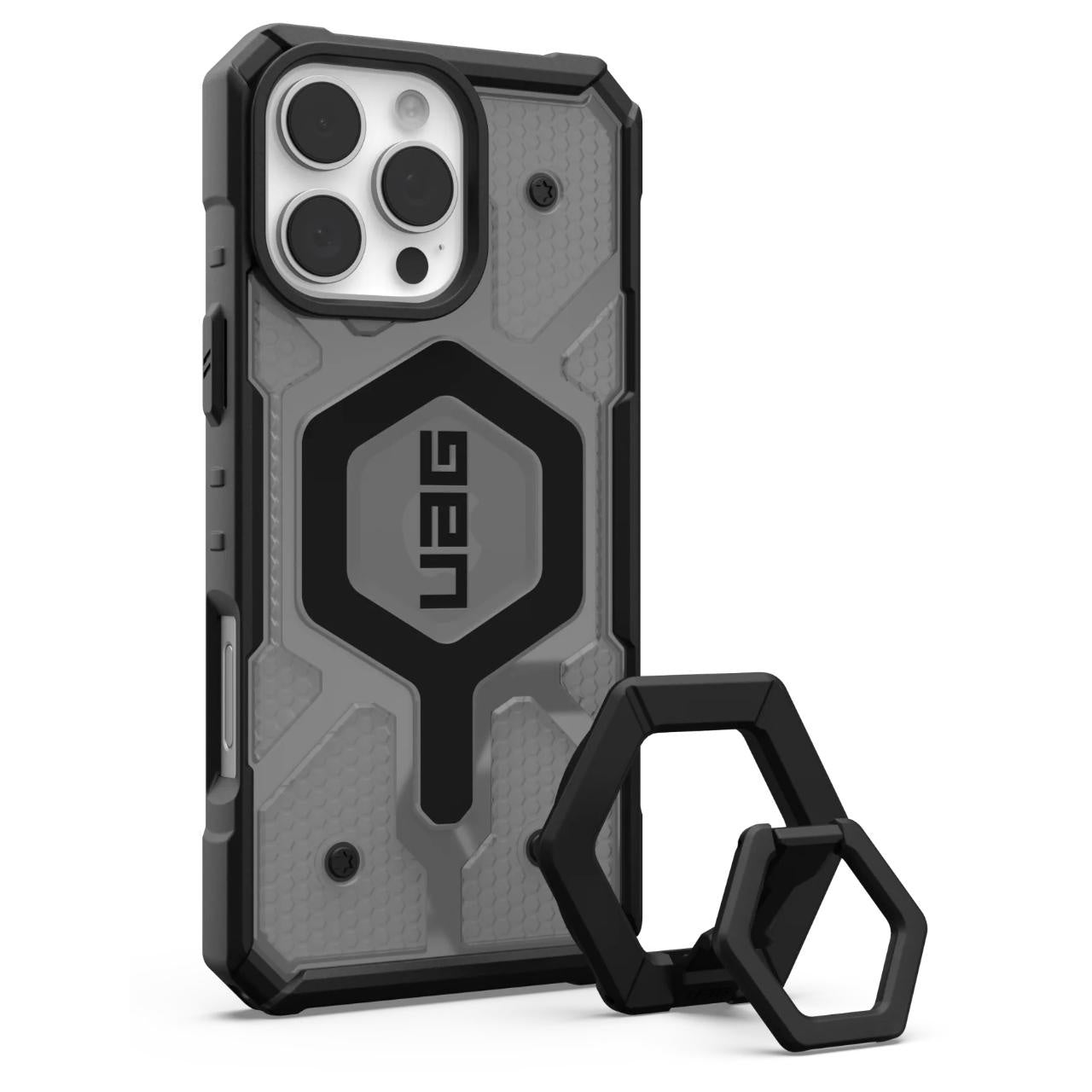 Θήκη MagSafe για Apple iPhone 16 Pro Max, Urban Armor Gear, Pathfinder Clear Bundle, Γκρι
