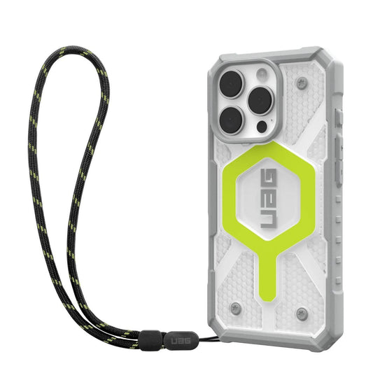 Θήκη MagSafe για Apple iPhone 16 Pro Max, Urban Armor Gear, Pathfinder Clear με κορδόνι, Πράσινο