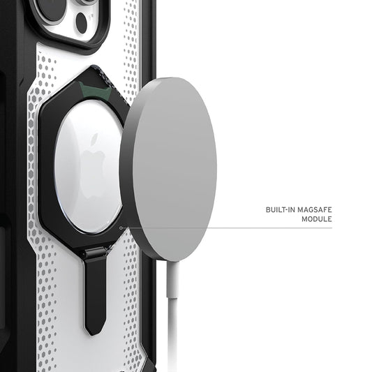 Θήκη MagSafe για Apple iPhone 16 Pro Max, Urban Armor Gear, Plasma XTE, Μαύρη Διαφανής