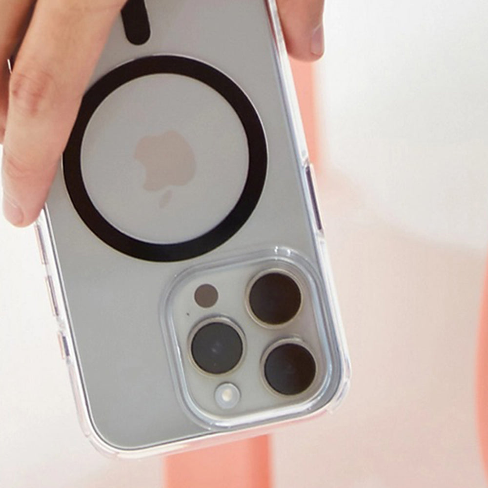Θήκη MagSafe για Apple iPhone 16 Pro, PanzerGlass, HardCase, Διάφανη Λευκή
