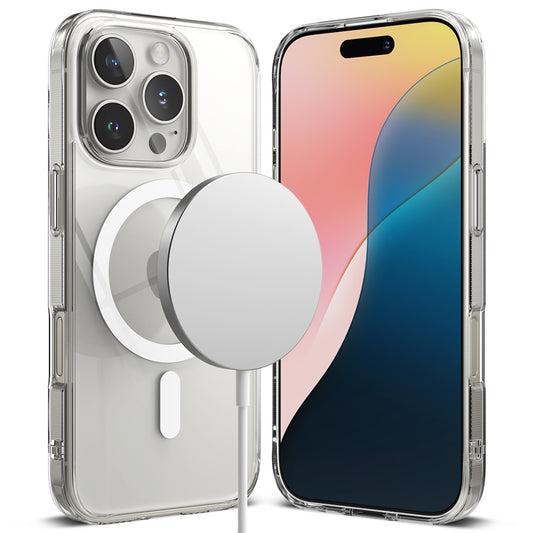 Θήκη MagSafe για Apple iPhone 16 Pro, Ringke, Fusion, Διαφανής