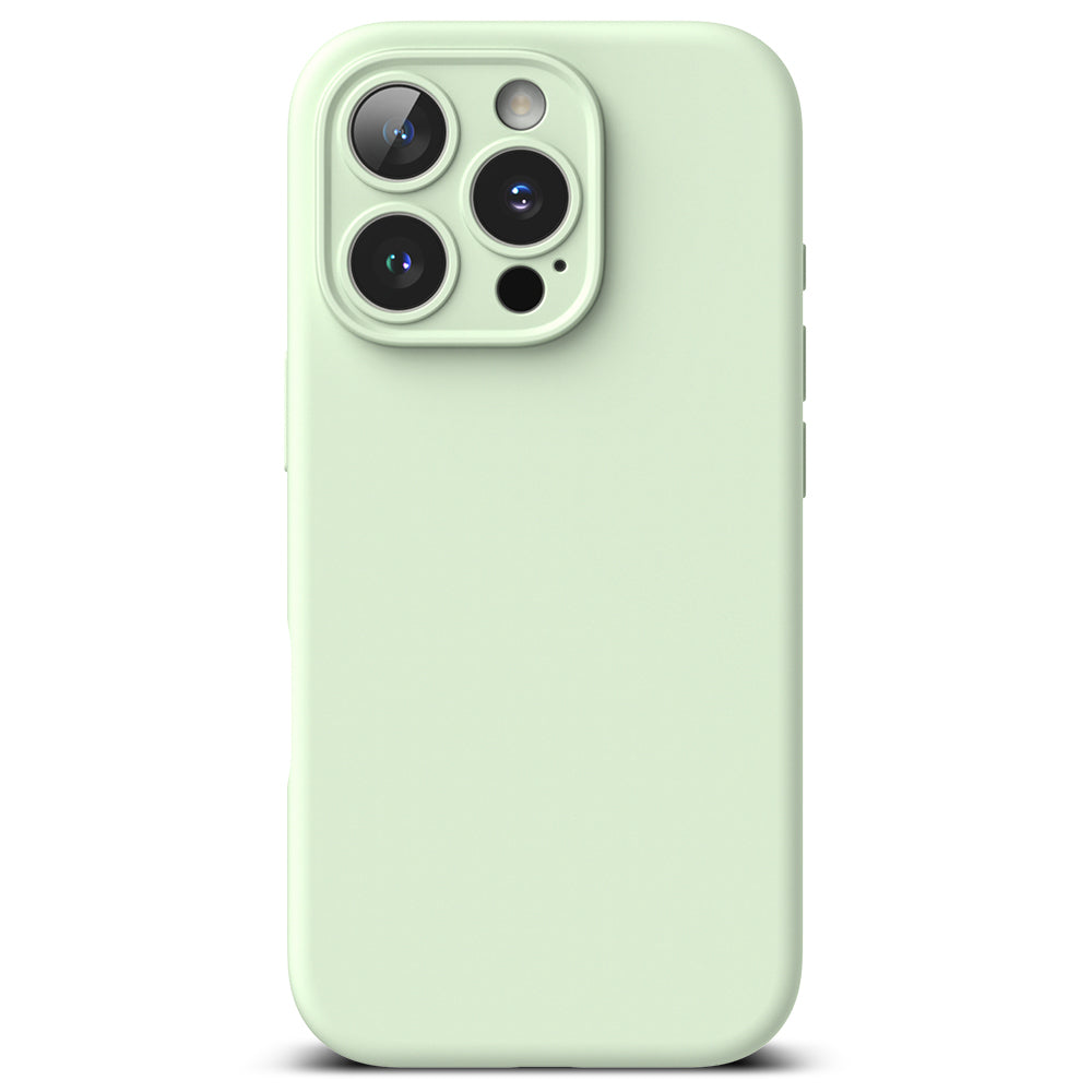 MagSafe Case for Apple iPhone 16 Pro, Ringke, Silicone, Light Green