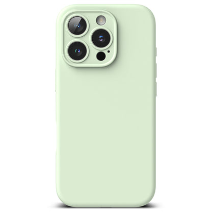 MagSafe Case for Apple iPhone 16 Pro, Ringke, Silicone, Light Green