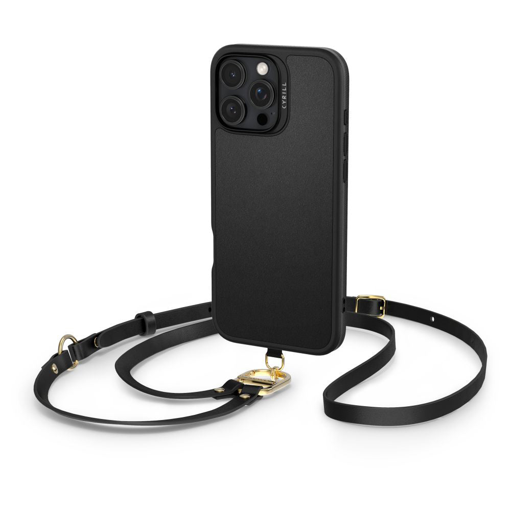 Θήκη MagSafe για Apple iPhone 16 Pro, Spigen, Cyrill Kajuk Classic Charm, Μαύρη