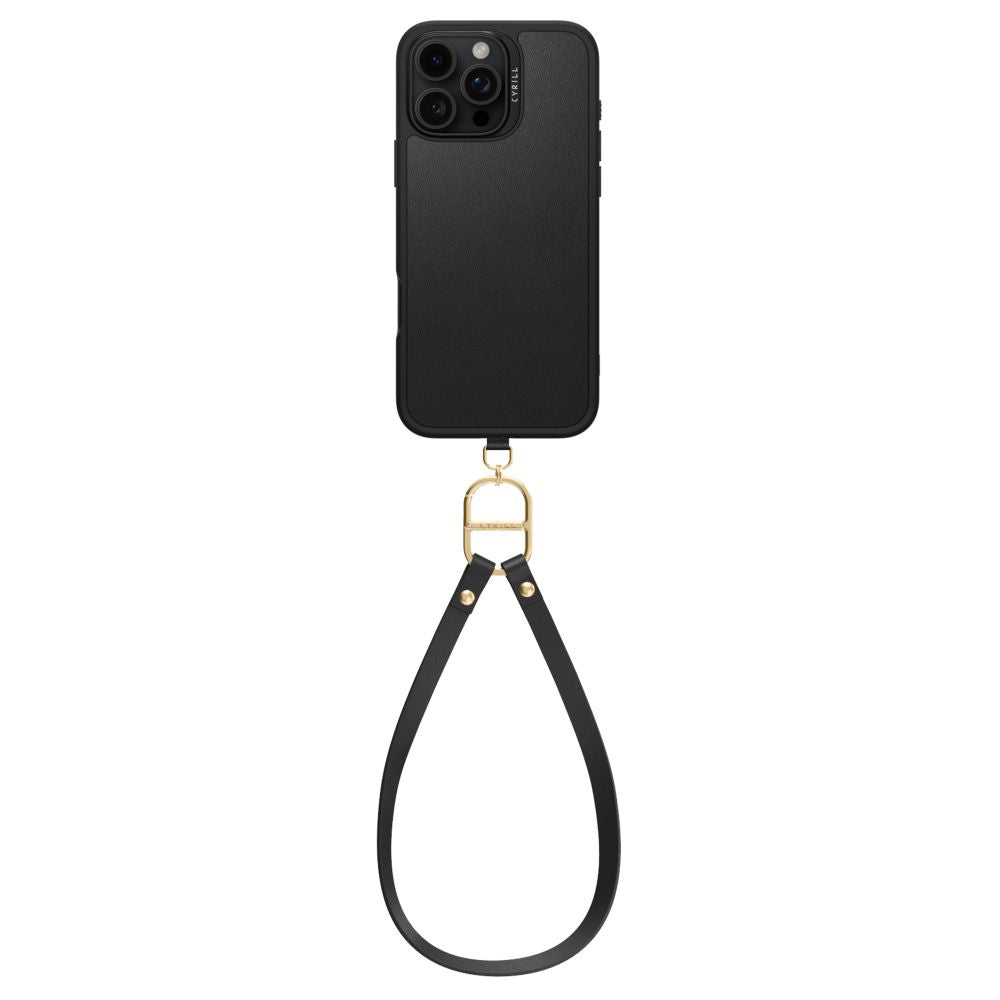 Θήκη MagSafe για Apple iPhone 16 Pro, Spigen, Cyrill Kajuk Classic Charm, Μαύρη
