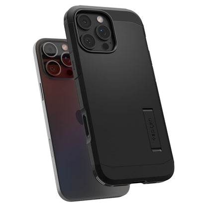 Θήκη MagSafe για Apple iPhone 16 Pro, Spigen, Tough Armor T, Μαύρη ACS08510