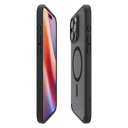 Θήκη MagSafe για Apple iPhone 16 Pro, Spigen, Ultra Hybrid, Μαύρο Σατινέ ACS08134
