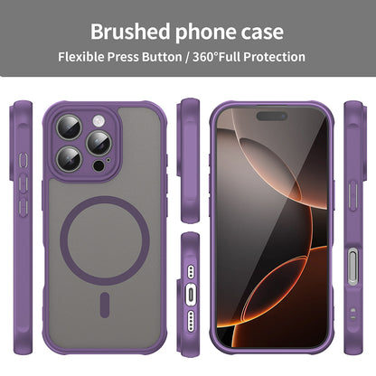 Θήκη MagSafe για Apple iPhone 16 Pro, Techsuit, HaloFrost II, Μωβ