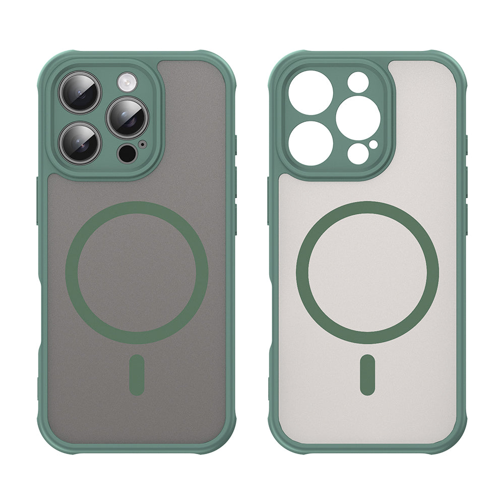 Θήκη MagSafe για Apple iPhone 16 Pro, Techsuit, HaloFrost II, Πράσινο