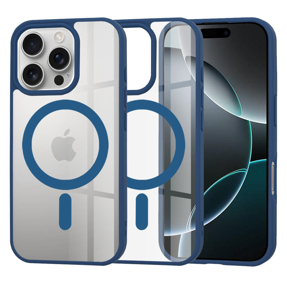 Θήκη MagSafe για Apple iPhone 16 Pro, Techsuit, Pro, Μπλε