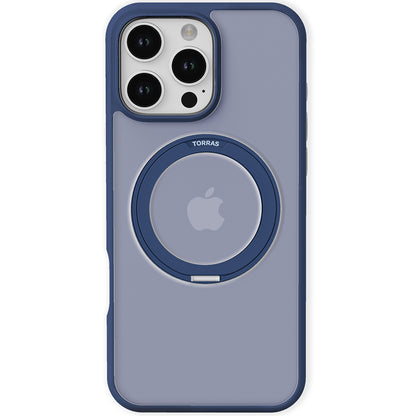 MagSafe Case for Apple iPhone 16 Pro, Torras, Ostand Pro, Navy Blue
