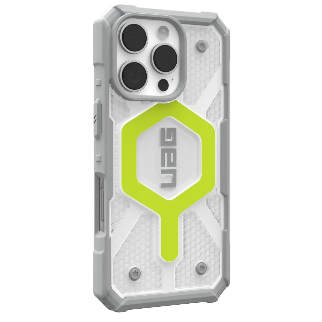 Θήκη MagSafe για Apple iPhone 16 Pro, Urban Armor Gear, Pathfinder Clear, Πράσινο
