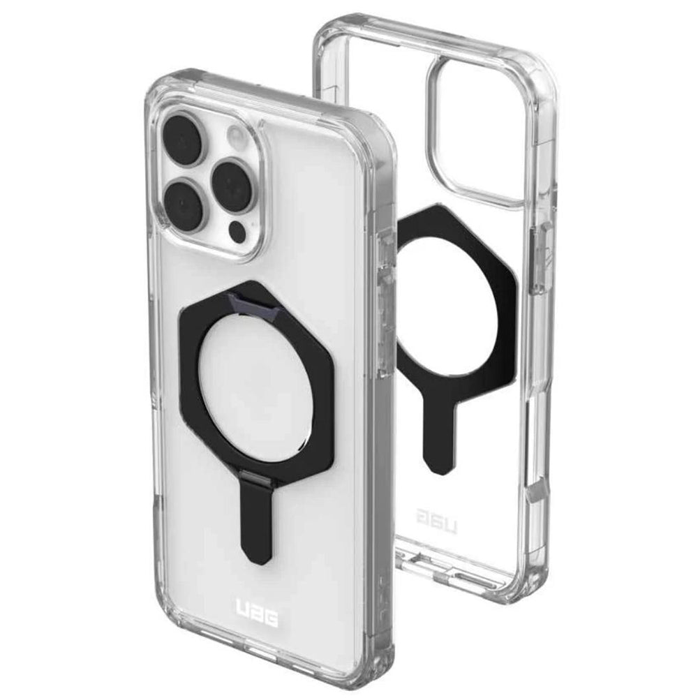 MagSafe Case for Apple iPhone 16 Pro, Urban Armor Gear, Plyo XTE, Transparent Black