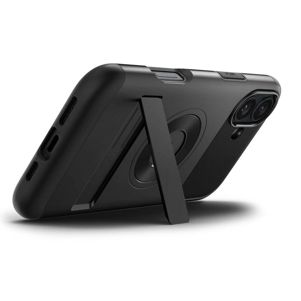 Θήκη MagSafe για Apple iPhone 16, Spigen, Slim Armor, Μαύρη