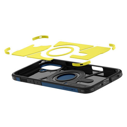 Θήκη MagSafe για Apple iPhone 16, Spigen, Tough Armor, Μπλε Ναυτικό ACS08217
