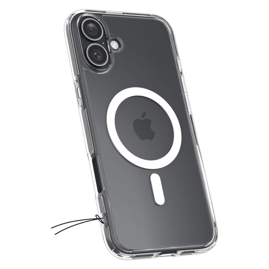 Θήκη MagSafe για Apple iPhone 16, Spigen, Ultra Hybrid, Λευκή ACS08205
