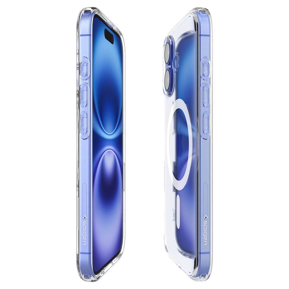 Θήκη MagSafe για Apple iPhone 16, Spigen, Ultra Hybrid T, Λευκή ACS09073