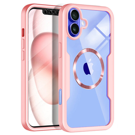 Θήκη MagSafe για Apple iPhone 16, Techsuit, ColorVerse 360, Ροζ
