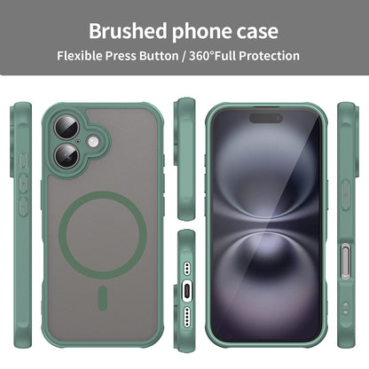 Θήκη MagSafe για Apple iPhone 16, Techsuit, HaloFrost II, Πράσινο