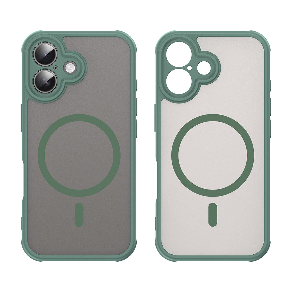 Θήκη MagSafe για Apple iPhone 16, Techsuit, HaloFrost II, Πράσινο
