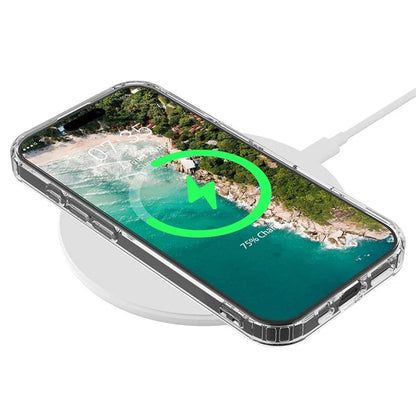 MagSafe Case for Apple iPhone 16, Techsuit, Pro, Transparent