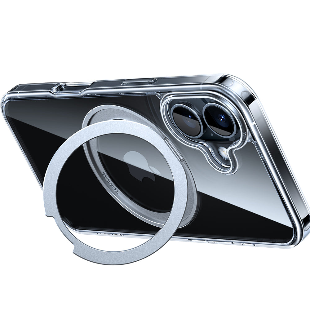 Θήκη MagSafe για Apple iPhone 16, Torras, Ostand Pro, Διάφανη