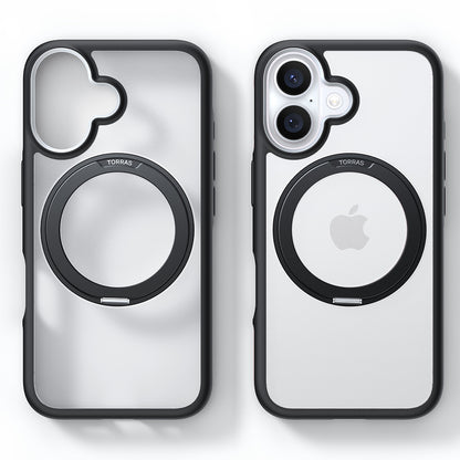 Θήκη MagSafe για Apple iPhone 16, Torras, Ostand R Fusion, Μαύρη