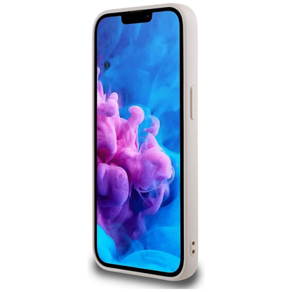 Θήκη MagSafe για Apple iPhone 16e, Guess, Grained Gold Ring, Ροζ