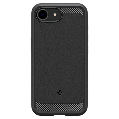 Θήκη MagSafe για Apple iPhone 17e / 16e, Spigen, Rugged Armor, Ματ Μαύρη