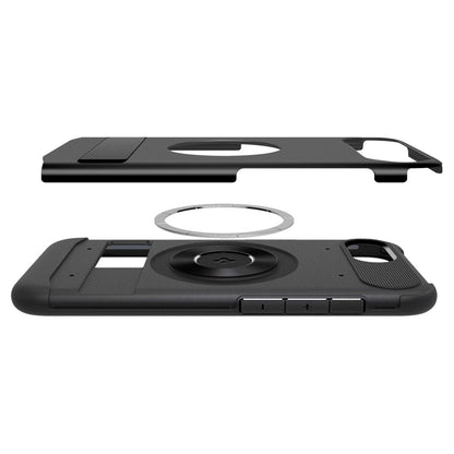 Θήκη MagSafe για Apple iPhone 17e / 16e, Spigen, Slim Armor, Μαύρη