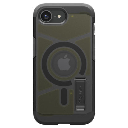Θήκη MagSafe για Apple iPhone 17e / 16e, Spigen, Tough Armor, Ματ Μαύρη