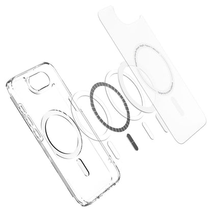 Θήκη MagSafe για Apple iPhone 17e / 16e, Spigen, Ultra Hybrid, Ασπρόματο Satin