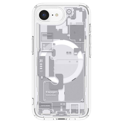 Θήκη MagSafe για Apple iPhone 17e / 16e, Spigen, Ultra Hybrid Zero One, Λευκή