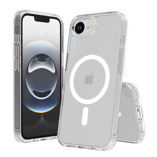 Θήκη MagSafe για Apple iPhone 17e / 16e, Techsuit, Pro, Διαφανής