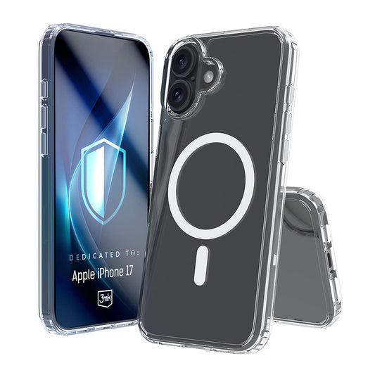 Θήκη MagSafe για Apple iPhone 17, 3MK, Armor MagCase, Διάφανη