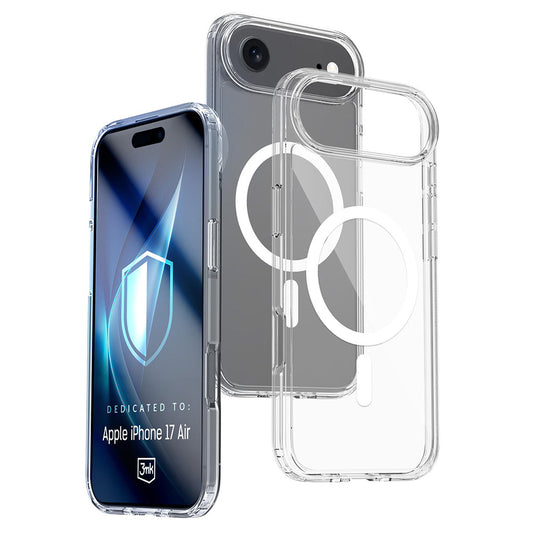 Θήκη MagSafe για Apple iPhone 17 Air, 3MK, Armor MagCase, Διάφανη
