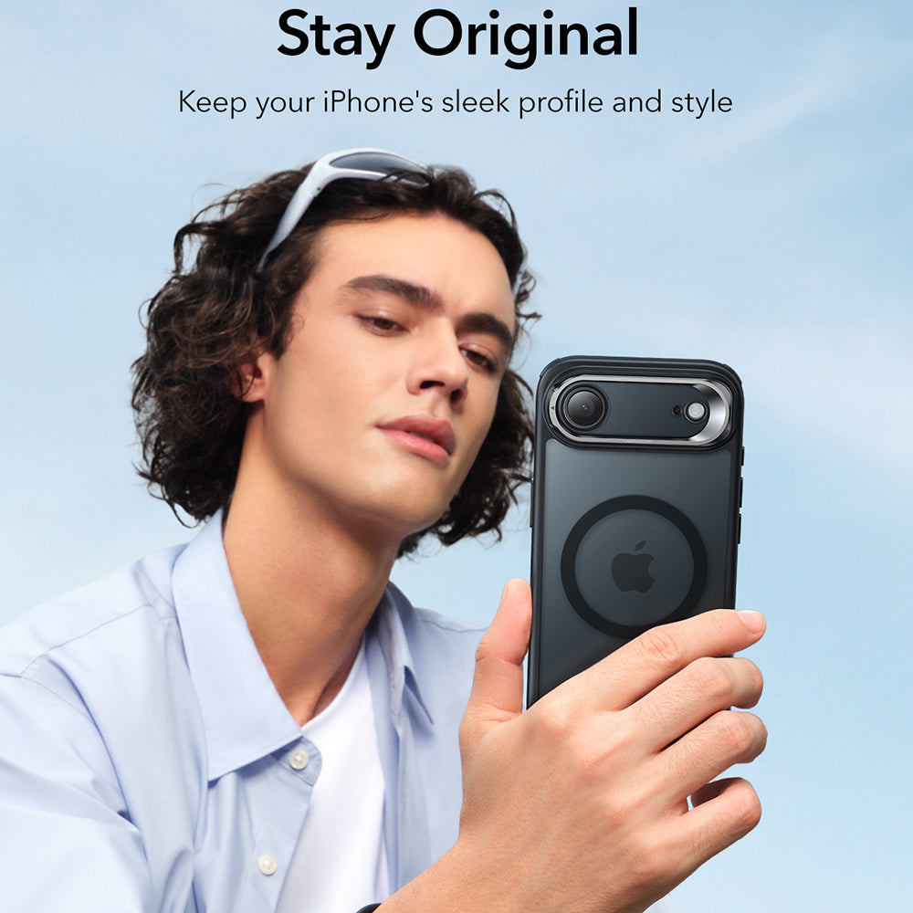 Θήκη MagSafe για Apple iPhone 17 Air, ESR, Classic Hybrid Kickstand, Ματ Μαύρη