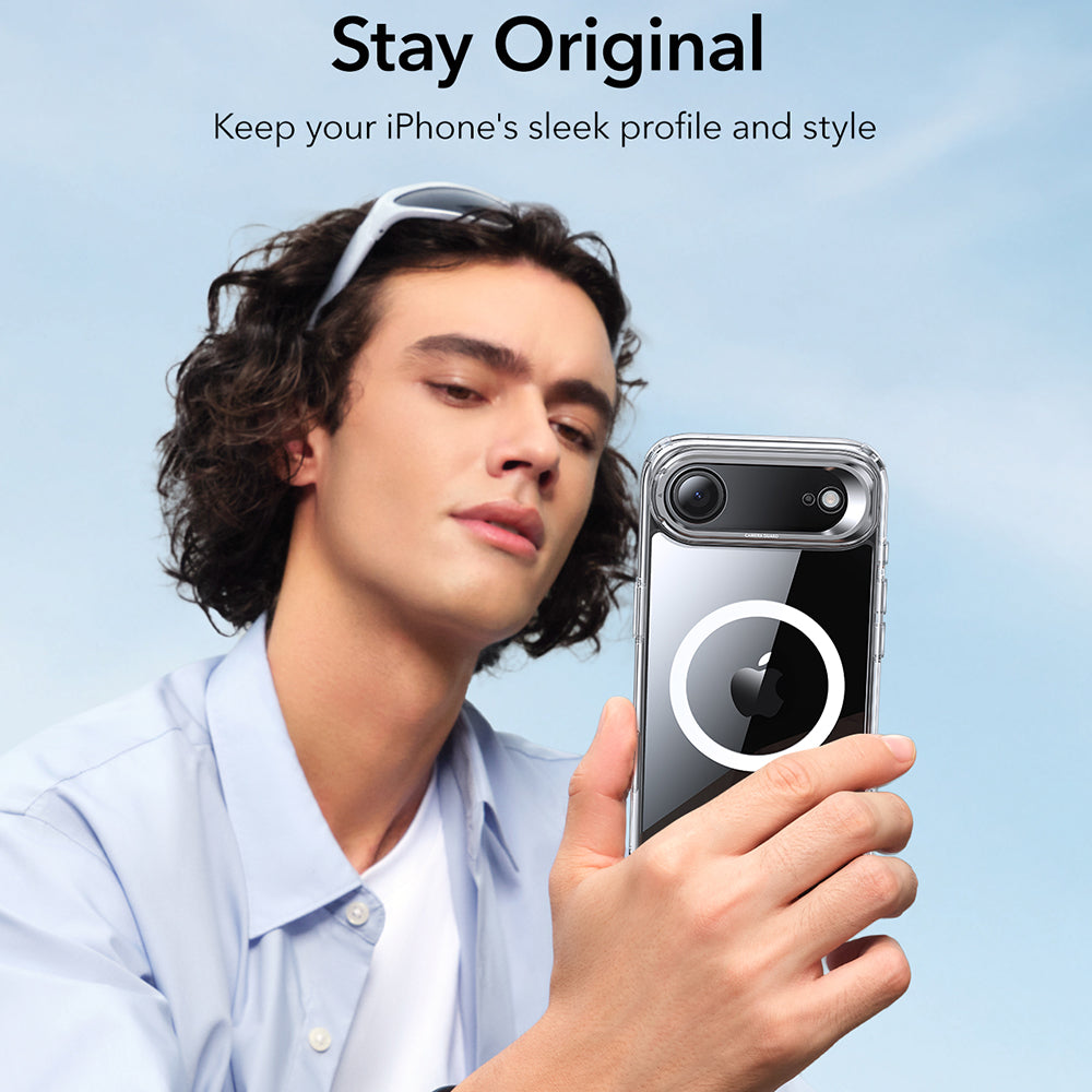 Θήκη MagSafe για Apple iPhone 17 Air, ESR, Classic Hybrid Kickstand, Διάφανη