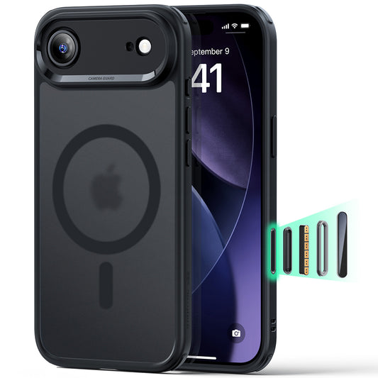 Θήκη MagSafe για Apple iPhone 17 Air, ESR, Classic Hybrid, Ματ Μαύρη