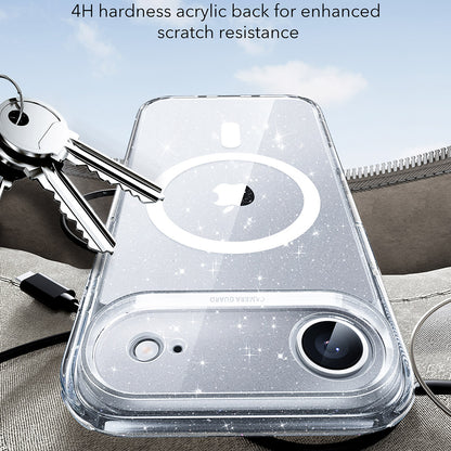 Θήκη MagSafe για Apple iPhone 17 Air, ESR, Classic Hybrid Shimmer, Διαφανής