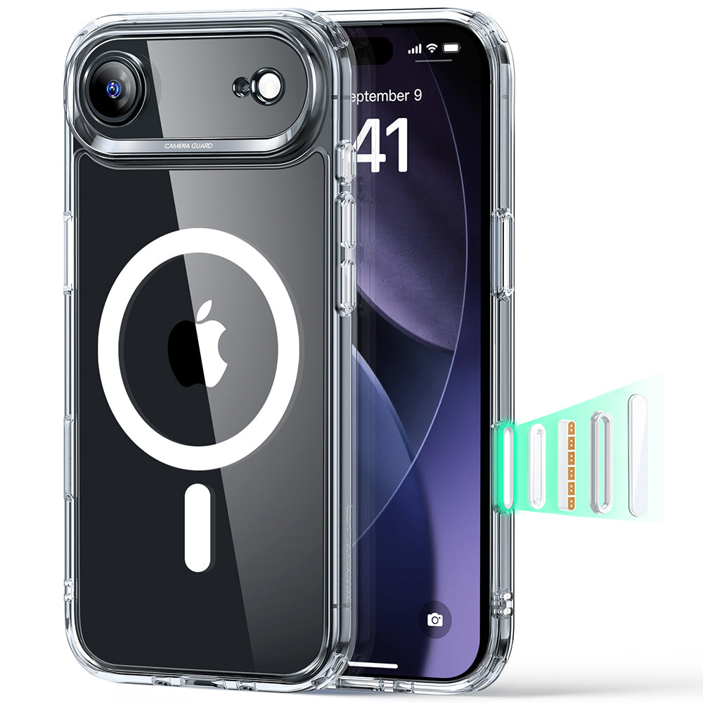 Θήκη MagSafe για Apple iPhone 17 Air, ESR, Classic Hybrid, Διάφανη