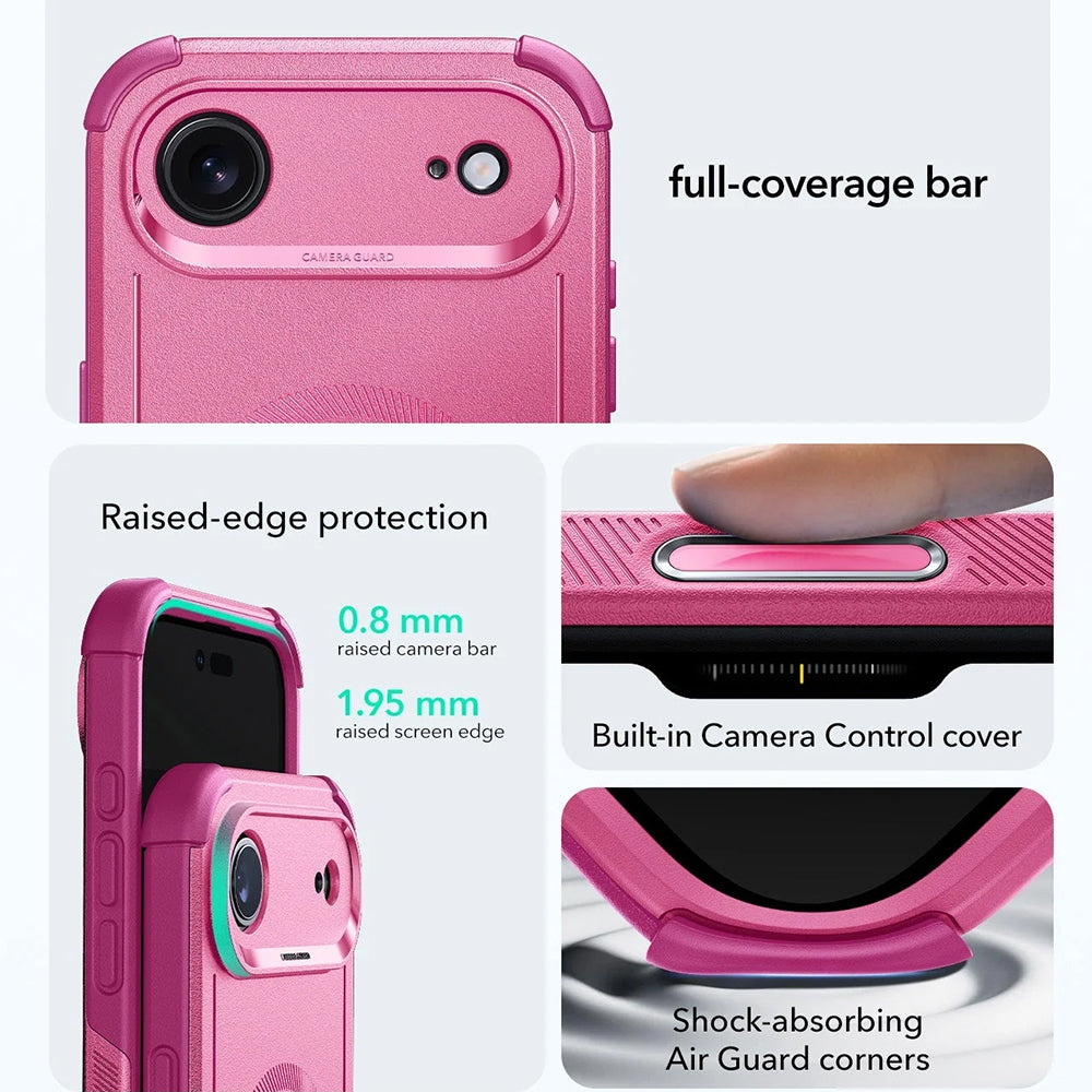 Θήκη MagSafe για Apple iPhone 17 Air, ESR, Cyber, Ροζ