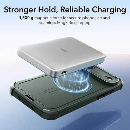 Θήκη MagSafe για Apple iPhone 17 Air, ESR, Cyber, Πράσινη