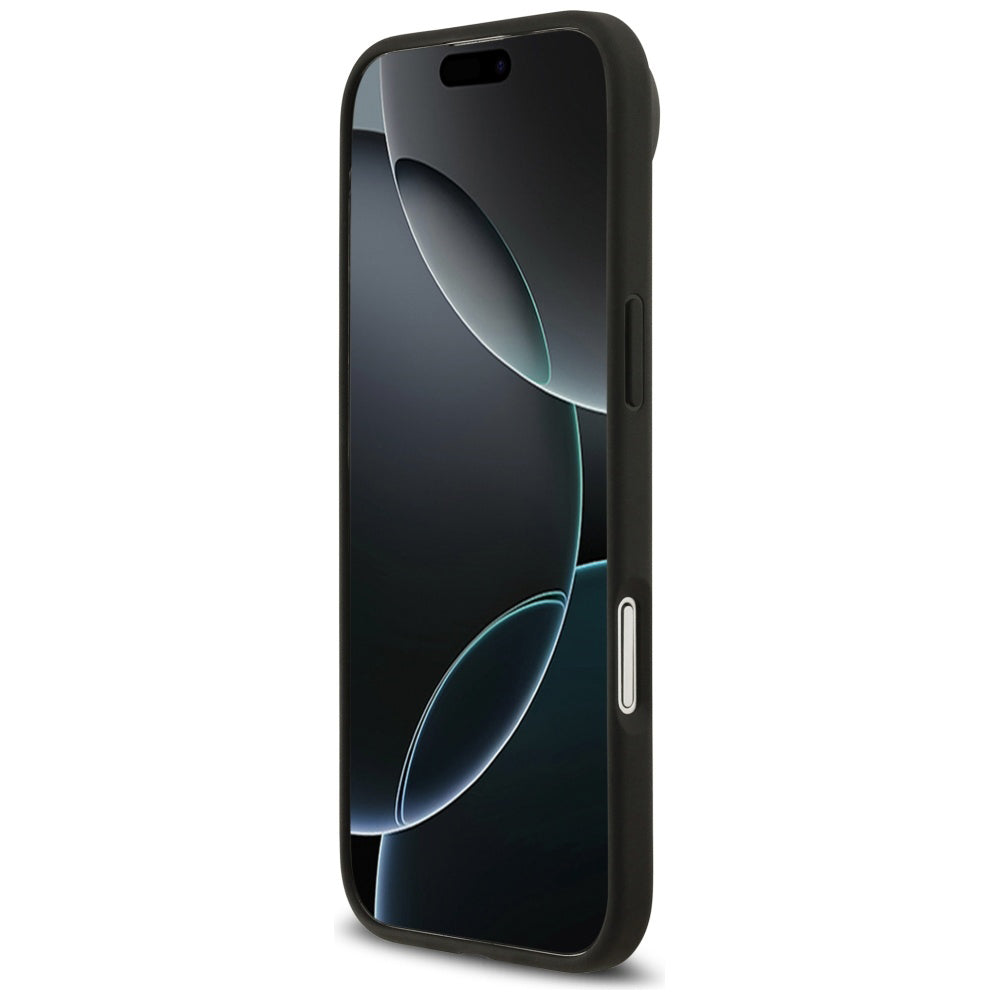 Θήκη MagSafe για Apple iPhone 17 Air, Guess, 4G Circle Classic Logo, Μαύρη