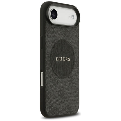 Θήκη MagSafe για Apple iPhone 17 Air, Guess, 4G Circle Classic Logo, Μαύρη