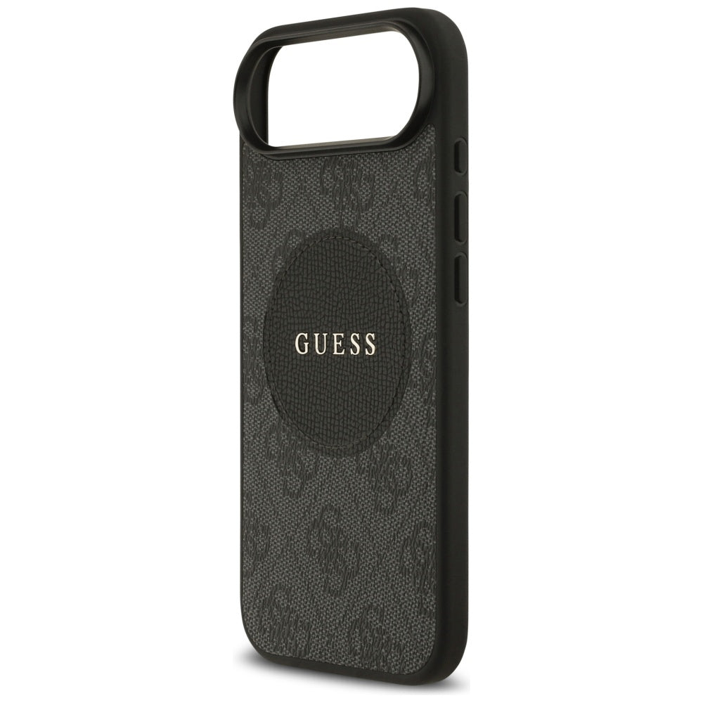 Θήκη MagSafe για Apple iPhone 17 Air, Guess, 4G Circle Classic Logo, Μαύρη