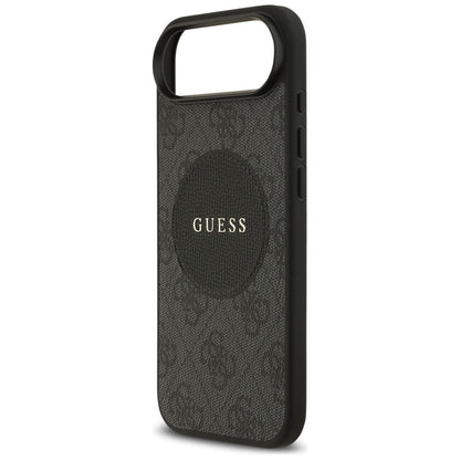 Θήκη MagSafe για Apple iPhone 17 Air, Guess, 4G Circle Classic Logo, Μαύρη