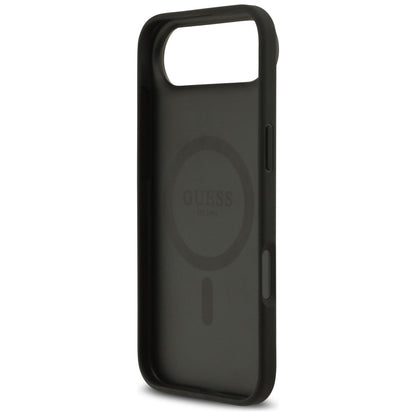 Θήκη MagSafe για Apple iPhone 17 Air, Guess, 4G Circle Classic Logo, Μαύρη