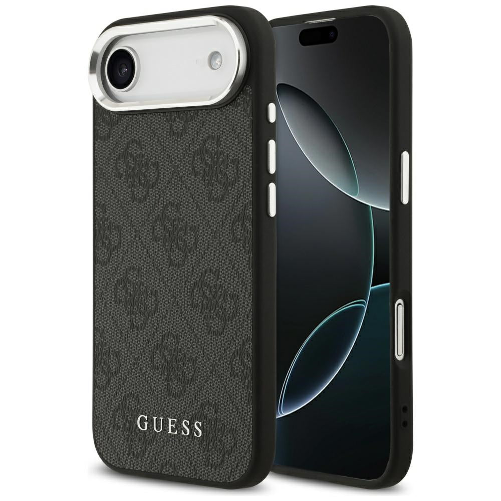 Θήκη MagSafe για Apple iPhone 17 Air, Guess, 4G Classic Logo, Μαύρη