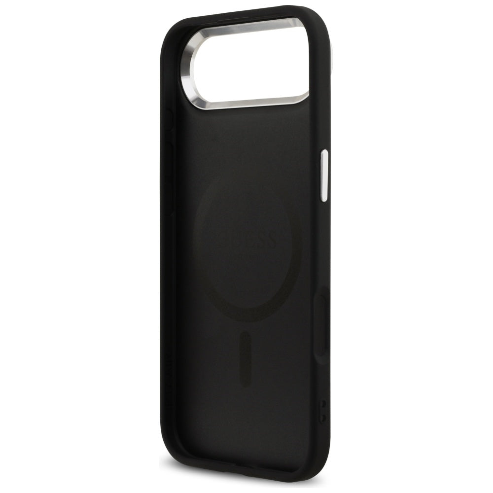 Θήκη MagSafe για Apple iPhone 17 Air, Guess, 4G Classic Logo, Μαύρη
